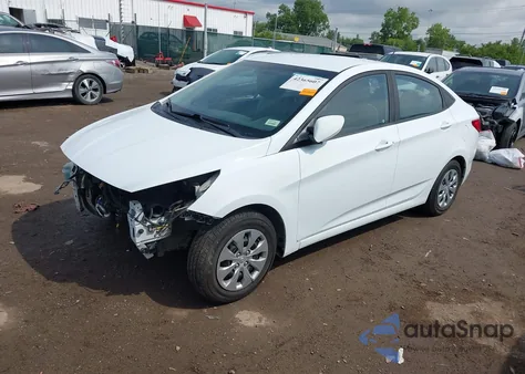 2017 Hyundai Accent Se из США, поврежденный, VIN KMHCT4AE5HU224189